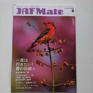 JAFメイト(JAF Mate) 2020年4月号 佐藤浩市 災害と車中泊