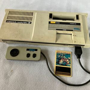 SEGA Mark3 本体 コントローラー ジャンク品 M