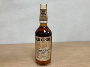 18070 OLD CROW オールドクロウ ストレートバーボン ホワイトキャップ 750ml 古酒 ※説明と画像をご確認下さいませ！