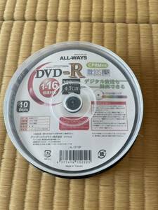 録画用DVD-R 16倍速 10枚 AL-CP10P （CPRM対応）