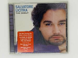 即決CD SALVATORE LICITRA THE DEBUT / TOSCA TURANDOT AIDA / アルバム セット買いお得 S02