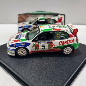 VITESSE 1 /43「TOYOTA COROLLA WRC ARGENTINA RALLY 1998」トヨタ カローラ アルゼンチン ラリー 新品未使用 471