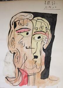 ピカソ　パブロ・ピカソ　Pablo Picasso　絵画　レア　限定　希少