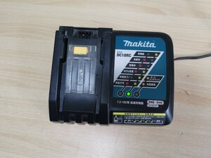 makita マキタ 急速充電器 DC18RCT リチウムイオン 充電器のみ　現状販売　0611