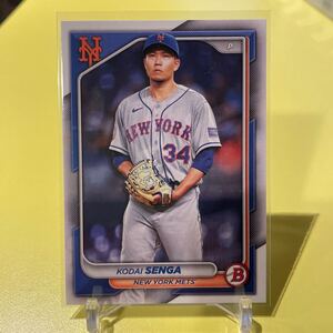 2024 Bowman Baseball # 1 Kodai Senga 千賀滉大　 New York Mets Topps MLB カード