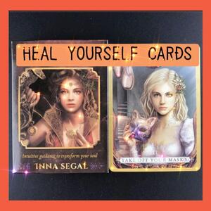 【新品未使用】HEAL YOURSELF CARD 自分を癒やす　ヒールユアセルフカード　オラクルカード　占い　送料無料　初心者　インスピレーション