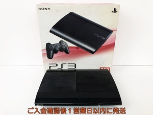 【1円】PS3 本体/箱 セット 250GB ブラック SONY PlayStation3 CECH-4000B 初期化済 未検品ジャンク プレステ3 D08-126jy/G4