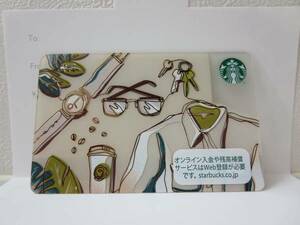 スターバックス ワークプレイスカード 残0円 PIN未削 送料￥63- 2017