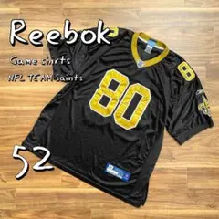 Reebokリーボック NFLニューオーリンズ・セインツビッグサイズゲームシャツ