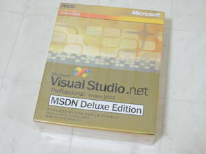 A-05493●未開封 Microsoft Visual Studio .net Professional 2003 MSDN Deluxe Edition(マイクロソフト Visual Basic 2002)