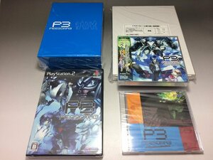 【新品未開封】PS2 プレイステーション2 ペルソナ3(P3 PERSONA3) PlayStation.com オリジナル限定版 + オリジナルサウンドトラック ◆37