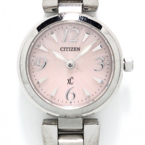 CITIZEN(シチズン) 腕時計 XC(クロスシー) E031-T014267 レディース ピンク