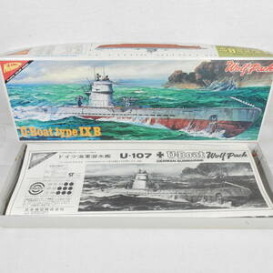 (18B94) Uボート ⅨB ニチモ 1/200 シリーズ No.9 内袋未開封 未組立て