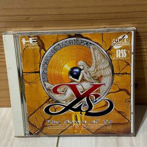 動作未確認☆PCエンジン☆HEシステム☆SUPER CD-ROM☆イースⅣ ザドーンオブイース