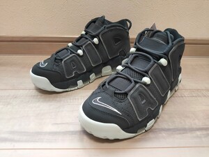 24.5cm 新品 NIKE AIR MORE UPTEMPO 96 モアテン ナイキ エア モアアップテンポ モア アップテンポ グレー ダークグレー FJ4181-001