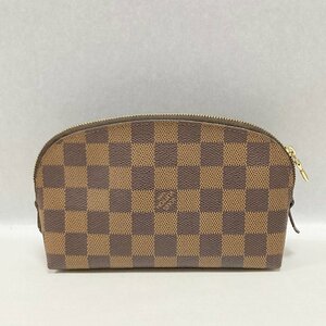 YA1 LOUIS VUITTON ルイヴィトン ダミエ ポシェット・コスメティックPM N47516 コスメポーチ