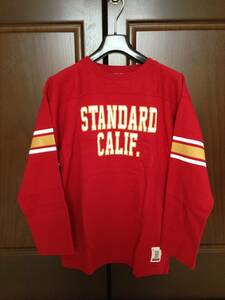 スタンダードカリフォルニア standard california フットボール Tシャツ 新品