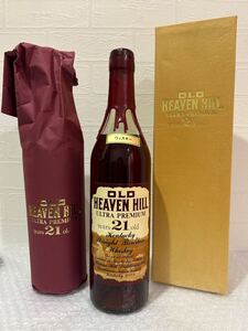 ☆オールドヘブンヒル 21年 ☆750ml ☆バーボン ウイスキー ☆古酒 ☆希少 ☆お得