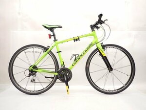 Cannondale キャノンデール アルミクロスバイク QUICK4 ALIVIO 3x8s 2015年モデル グリーン 配送/来店引取可 クイック4 □ 6EF42-2