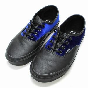 VANS バンズ AUTHENTIC V44CF MA 在原みゆ紀 23.5cm ブラック ブルー