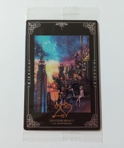 送料無料★キングダムハーツ メタリックプラカード No.25 アートカード カードウエハース 20th Anniversary 20周年記念 KINGDOM HEARTS