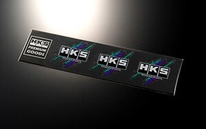 【HKS】 ステッカー HKS STICKER SUPER RACING 3pcs 70 x 65 3枚入り [51003-AK122]