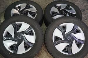 深溝８分～ ダンロップ ウインターマックスWM01 185/65R15 ホンダ フリード純正 スチール 5.5J 5穴 PCD114.3 GB5 GB6 GB7 GB8 *880i