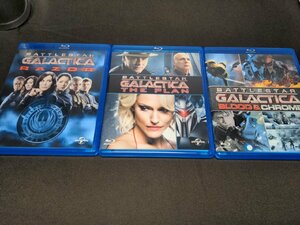 セル版 Blu-ray GALACTICA スピンオフ / RAZOR (ペガサスの黙示録) , THE PLAN (神の誤算) , BLOOD&CHROME (最高機密指令) / db381