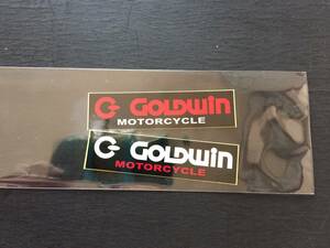 旧車 カスタム 昭和 ヴィンテージ GOLDWIN ゴールドウィン ステッカー シール 車 バイク