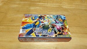 ★GBA「ロックマンエグゼ6 電脳獣グレイガ(Mega Man Battle Network6)」箱・取説・ハガキ付き/CAPCOM/GAMEBOY ADVANCE/ACTRPG/レトロゲーム