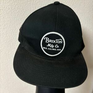 Brixtonブリクストン　wheeler snapback capスナップバックキャップ　ブラック黒