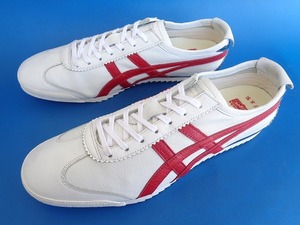 14525■超美品 日本製 asics onitsukatiger 1181A367 MEXICO 66 DELUXE アシックス オニツカタイガー メキシコ デラックス トリコロール 28