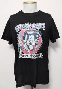 送料無料　【XLサイズ】ストレイ・キャッツ　Stray Cats　Tシャツ　半袖　ロカビリー　ブライアン・S　ファンスマ