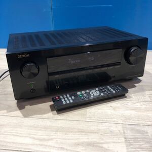 DENON デノン AV SURROUND RECEIVER AVR-X550BT AV サラウンドレシーバー AVアンプ 2018年製 リモコン付き 通電OK 現状品