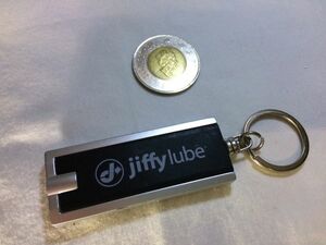 アメリカUSAレア希少デザイン文字ヴィンテージ キーホルダーキーチェーンキーリング jiffy lube