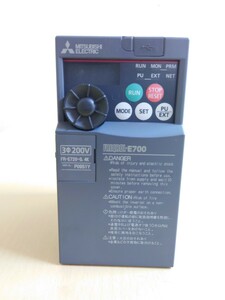 ■196 三菱 インバーターFR-E720-0.4K INVERTER