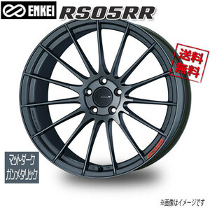 ENKEI エンケイ RS05RR マットダークガンメタリック 18インチ 5H120 8.5J+35 1本 72.5 業販4本購入で送料無料