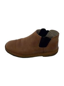 Clarks◆サイドゴアブーツ/UK8.5/CML/レザー/0505500629