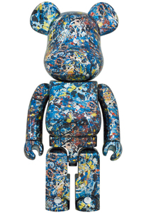 BE@RBRICK Jackson Pollock Studio CHROME Ver.1000％ ポロック BE@RBRICK WORLD WIDE TOUR 3 開催記念商品