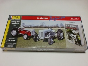 エレール 1/24 トラクター ジェンドセット ファーガソンTE-20 ＆ ファーガソンFF-30 Ferguson Tractor Petit Gris Heller-52323***　