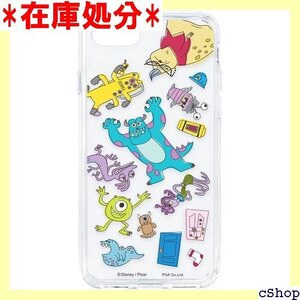 iPhone SE 第3・2世代 /8/7用 抗菌ハイ ケース モンスターズ・インクPG-DPT22M08MOI 548