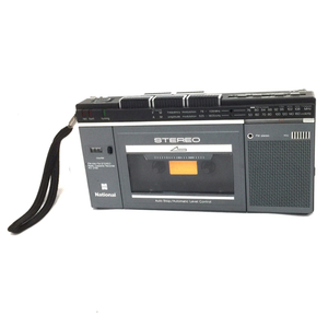 National RX-2700 FM-AM-FM ステレオ ラジオ カセット レコーダー オーディオ機器 QR062-217