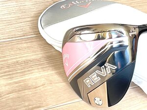 ■極美品 2024年モデル callaway キャロウェイ REVA レディース 12.5 ドライバー 純正シャフト FLEX L ヘッドカバー付き★