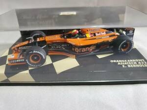 【1/43】　ミニチャンプス　ORANGE　ARROWS　ASIATECH　A22　E.BERNOLDI