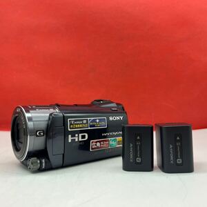 ♪ SONY HDR-CX550V Handycam デジタルビデオカメラ ボディ ブラック 10x optical Zoom F1.8 3.8-38mm 動作確認済 バッテリー ソニー