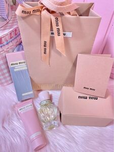 miumiu ツイスト オードトワレ 30ml フルール ダルジャン ハンドクリーム セット ミュウミュウ 香水 フレグランス ギフト ラッピング