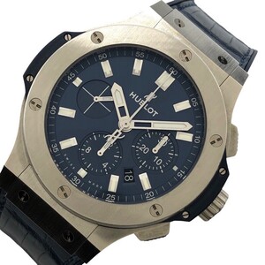 ウブロ HUBLOT ビッグバン　スチールビッグバンブルー 310.SX.7170.LR ステンレススチール Ti/ステンレススチール 腕時計 メンズ 中古