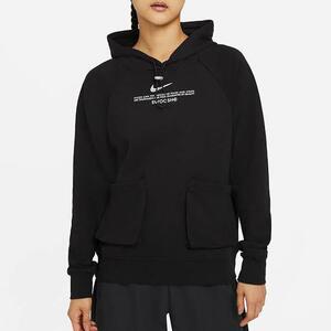 60%off即決！NIKE ウィメンズ NSW FT スウッシュ L/S フーディ 黒 S 新品