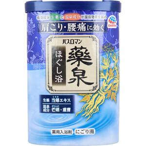 バスロマン 薬泉 ほぐし浴 薬用入浴剤 にごり湯 600g