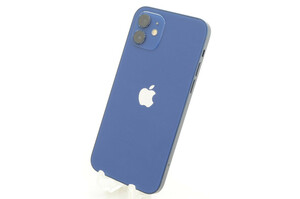 [中古]SIMフリー Apple iPhone12 64GB Blue A2402 MGHR3J/A